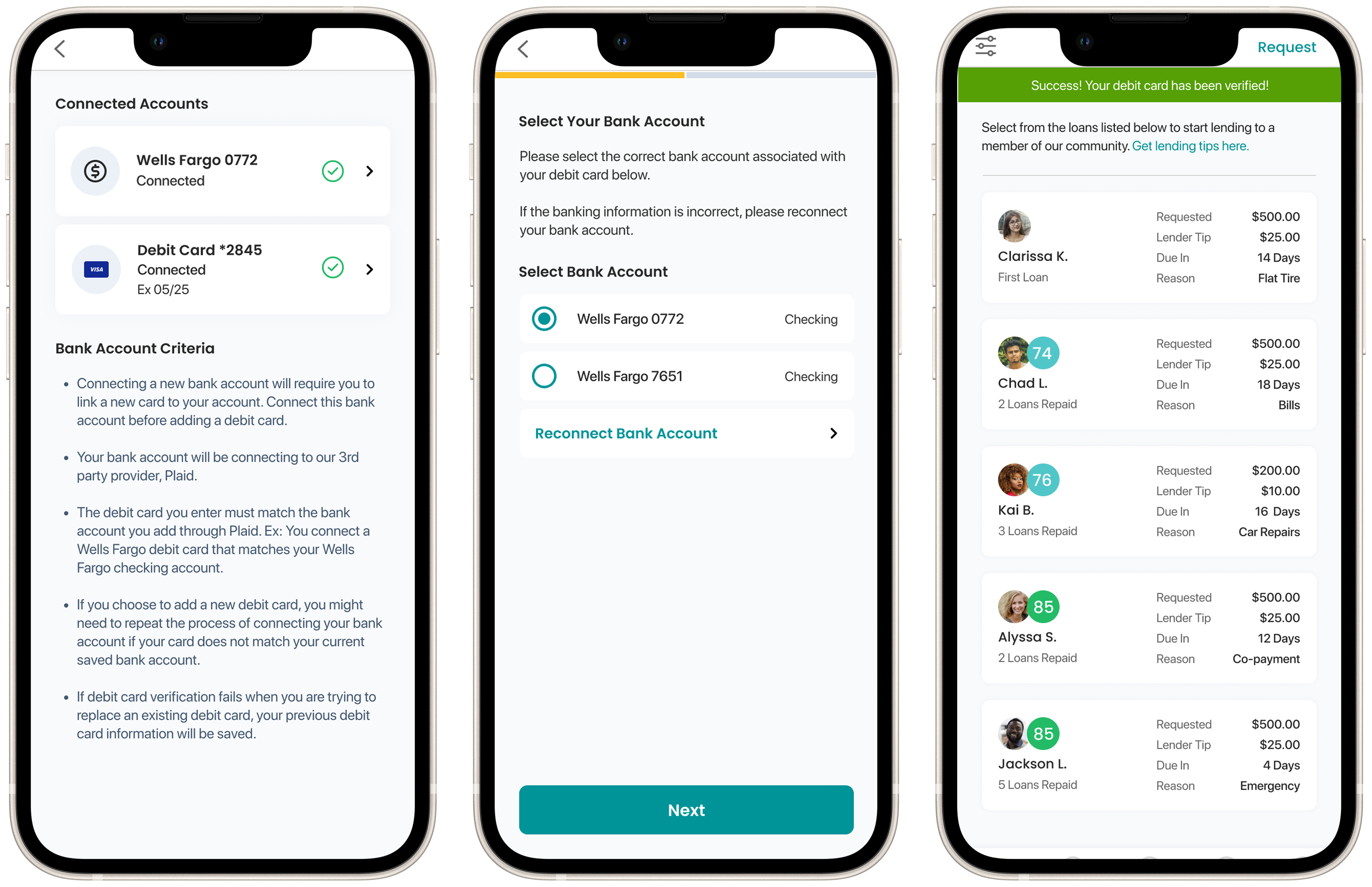 Solo Funds Debit Card Verification